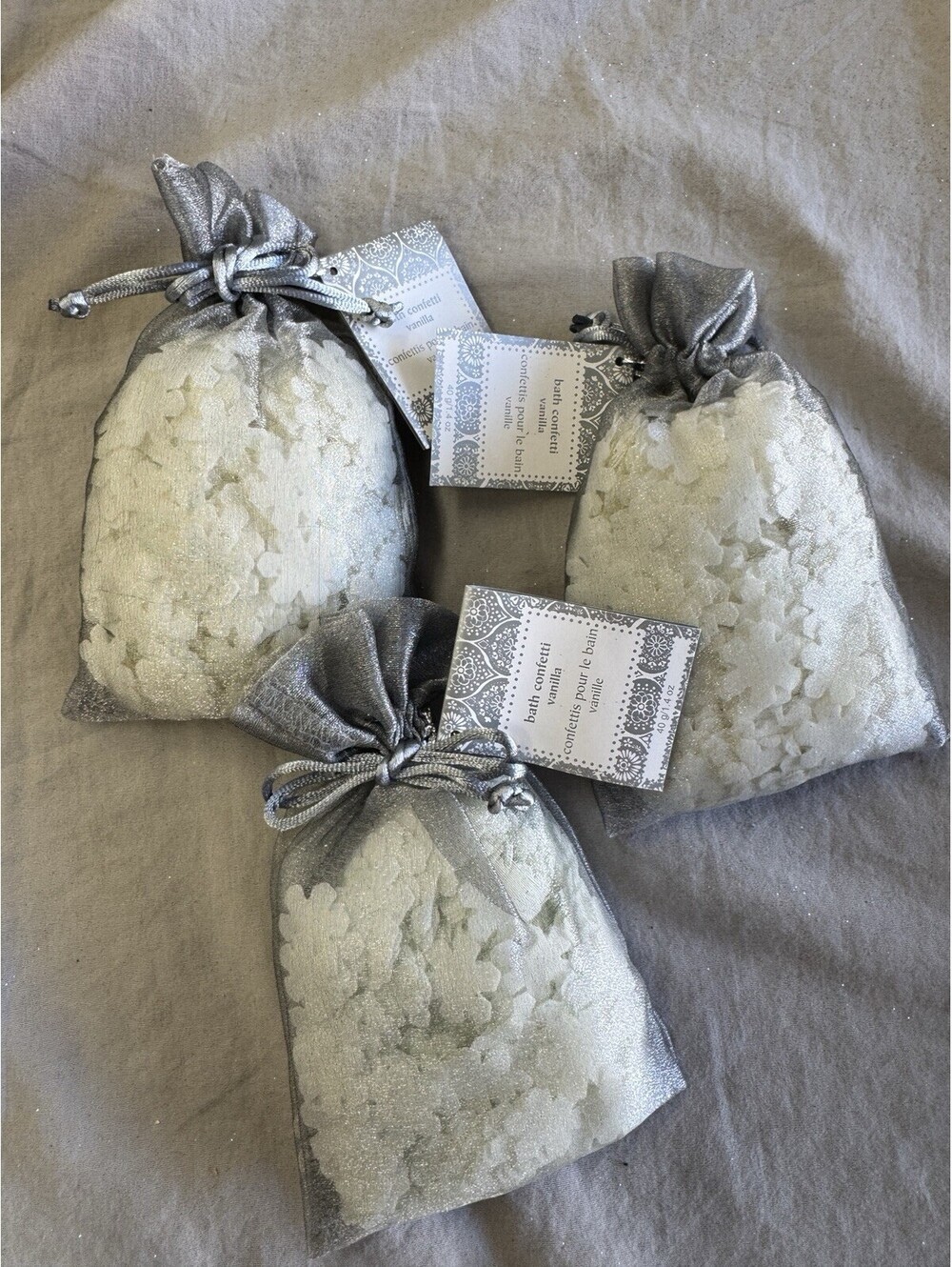 Pier 1 Imports Bath Confetti Vanilla Snowflakes